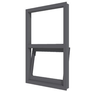 Aluminium-Kippfenster mit Oberlicht